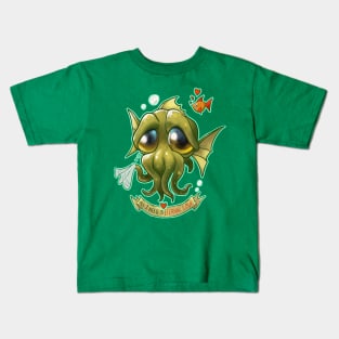 Lonely Cthulhu Kids T-Shirt